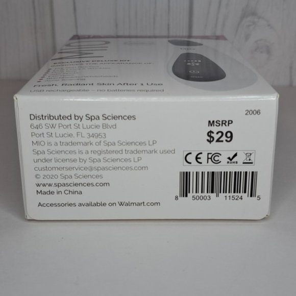 Spa Sciences MIO Pore Extraction & Diamond Microdermabrasion Skin Resurfacing - Picture 6 of 6